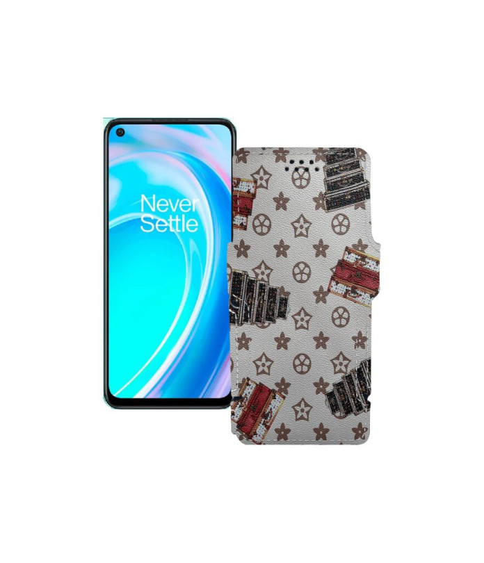 Чохол-книжка з екошкіри для телефону OnePlus Nord CE 2 Lite 5G