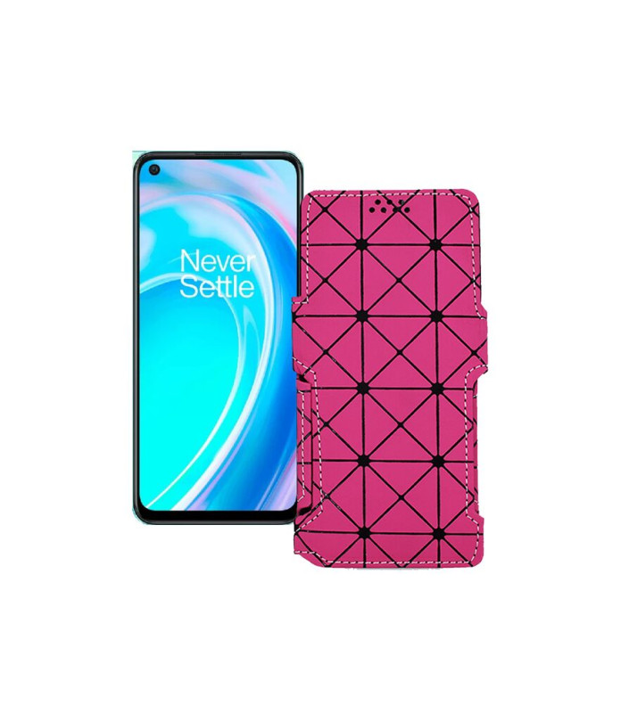 Чохол-книжка з екошкіри для телефону OnePlus Nord CE 2 Lite 5G