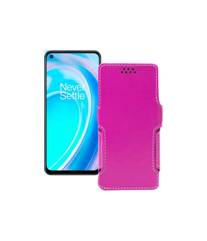 Чохол-книжка з екошкіри для телефону OnePlus Nord CE 2 Lite 5G