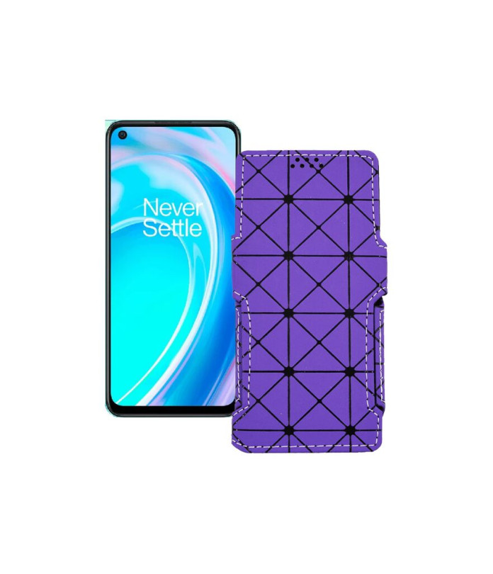 Чохол-книжка з екошкіри для телефону OnePlus Nord CE 2 Lite 5G