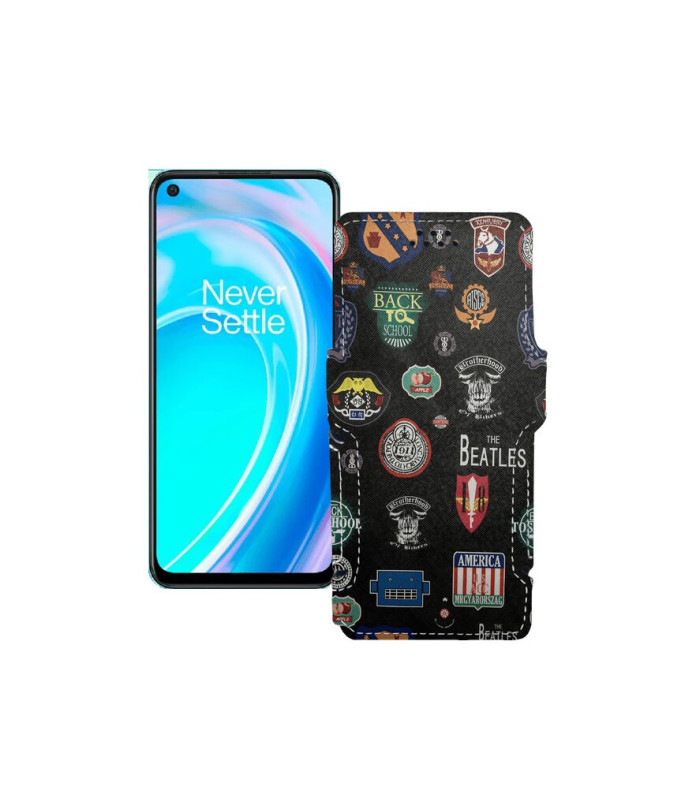 Чохол-книжка з екошкіри для телефону OnePlus Nord CE 2 Lite 5G
