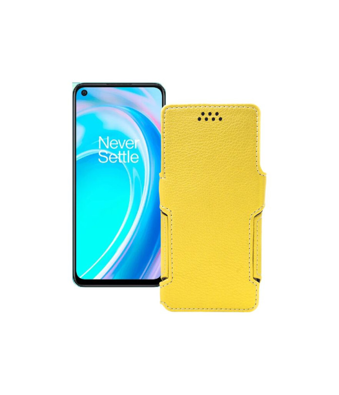 Чохол-книжка з екошкіри для телефону OnePlus Nord CE 2 Lite 5G