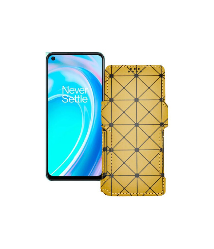 Чохол-книжка з екошкіри для телефону OnePlus Nord CE 2 Lite 5G