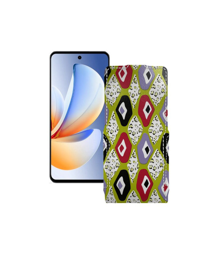 Чохол-флип з екошкіри для телефону Realme Realme C71