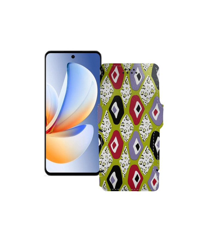 Чохол-книжка з екошкіри для телефону Realme Realme C71