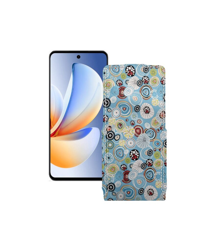 Чохол-флип з екошкіри для телефону Realme Realme C71