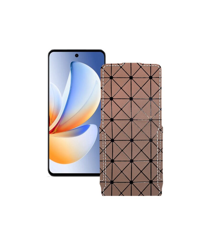 Чохол-флип з екошкіри для телефону Realme Realme C71