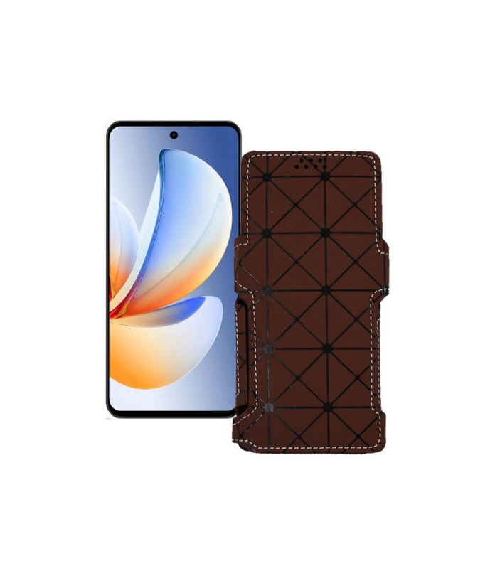 Чохол-книжка з екошкіри для телефону Realme Realme C71