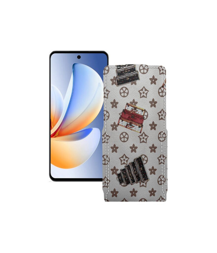 Чохол-флип з екошкіри для телефону Realme Realme C71