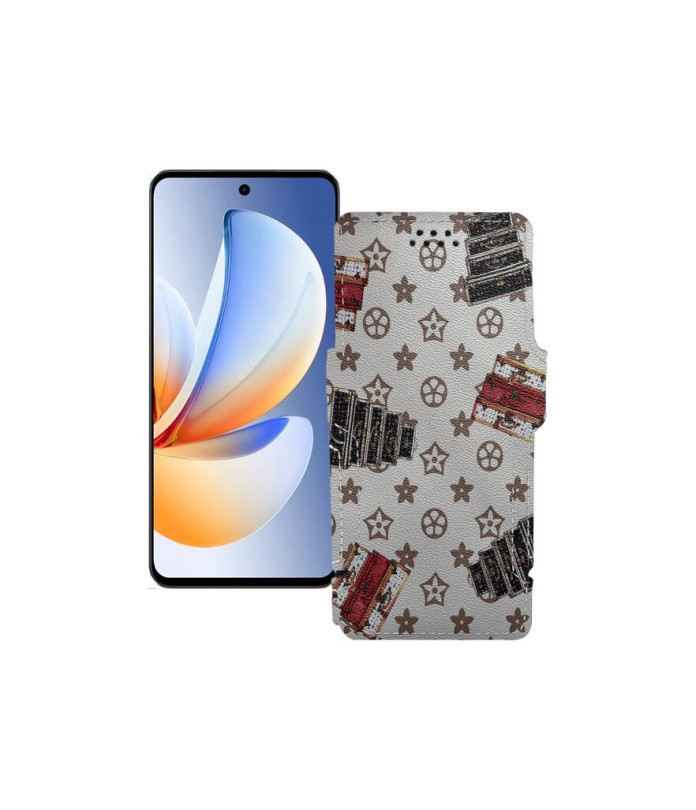 Чохол-книжка з екошкіри для телефону Realme Realme C71