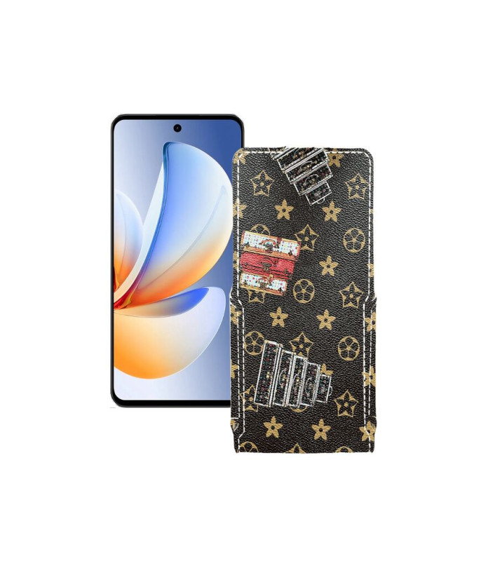 Чохол-флип з екошкіри для телефону Realme Realme C71