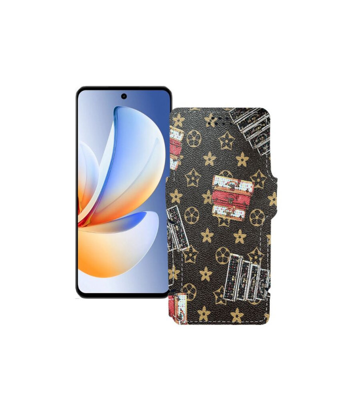 Чохол-книжка з екошкіри для телефону Realme Realme C71