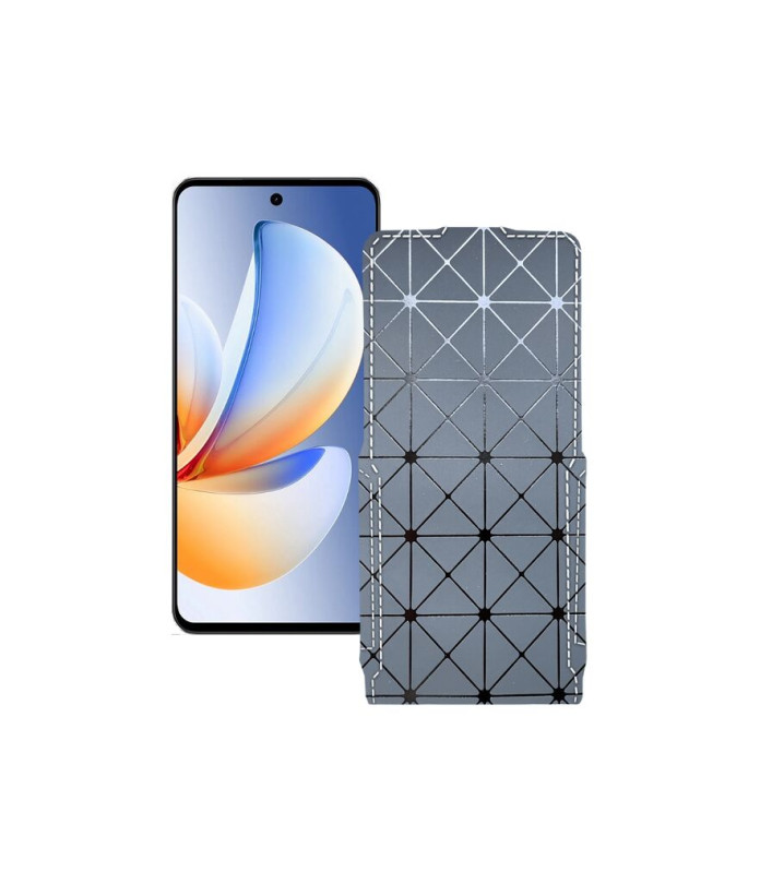 Чохол-флип з екошкіри для телефону Realme Realme C71