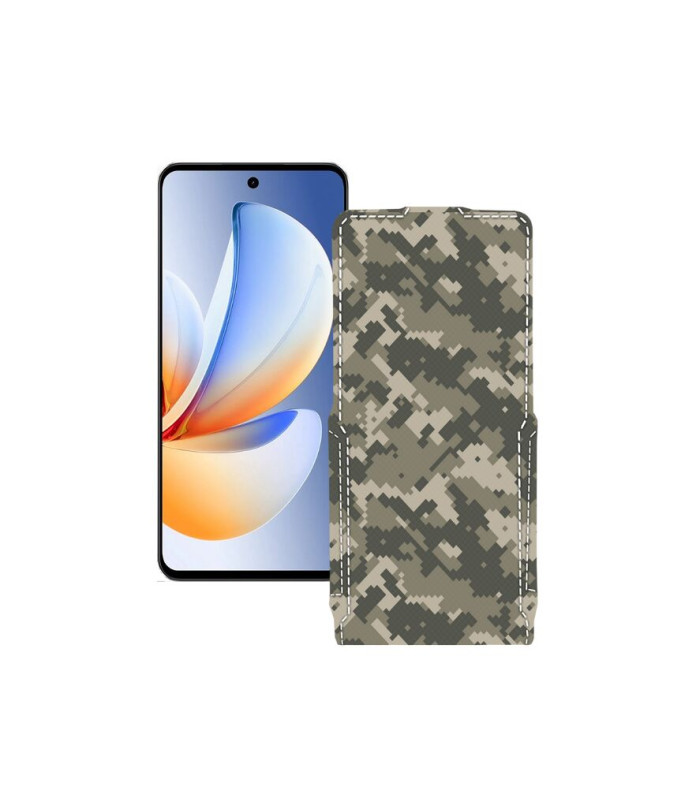 Чохол-флип з екошкіри для телефону Realme Realme C71