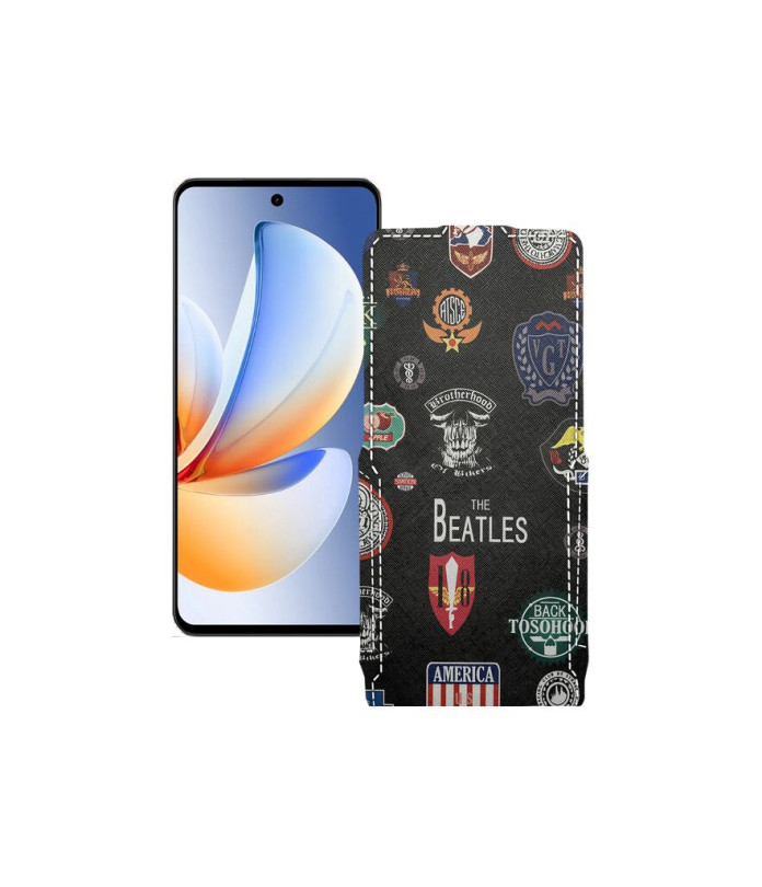 Чохол-флип з екошкіри для телефону Realme Realme C71