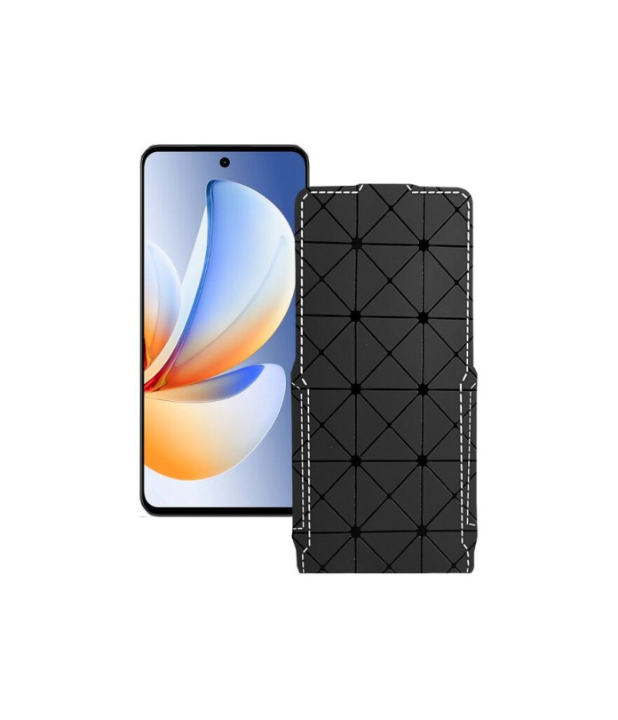 Чохол-флип з екошкіри для телефону Realme Realme C71