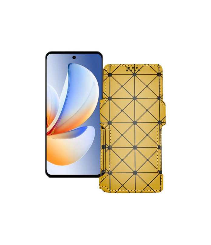 Чохол-книжка з екошкіри для телефону Realme Realme C71