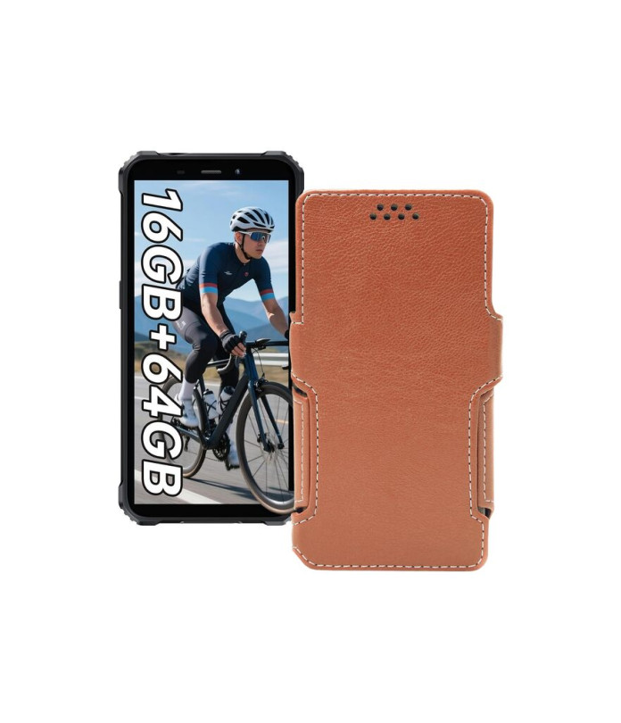 Чохол-книжка з екошкіри для телефону Oukitel G3