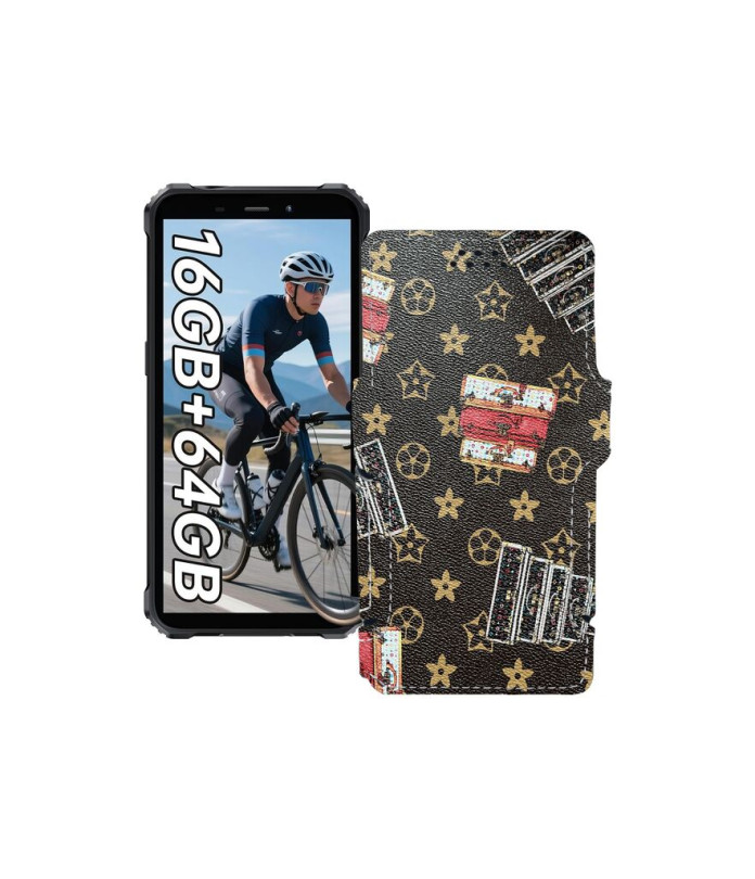 Чохол-книжка з екошкіри для телефону Oukitel G3
