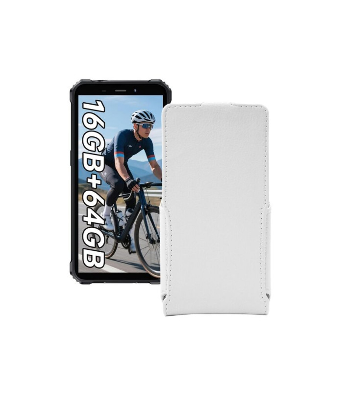 Чохол-флип з екошкіри для телефону Oukitel G3