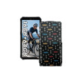 Чохол-флип з екошкіри для телефону Oukitel G3