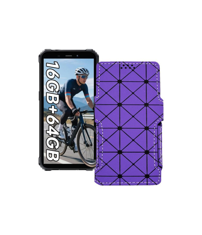 Чохол-книжка з екошкіри для телефону Oukitel G3