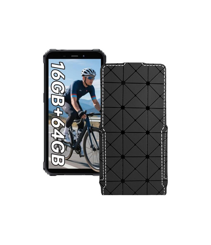 Чохол-флип з екошкіри для телефону Oukitel G3