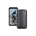 Витяжка з екошкіри для телефону Oukitel G3