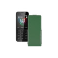 Чохол-флип з екошкіри для телефону Nokia 222 Dual Sim