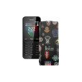 Чохол-флип з екошкіри для телефону Nokia 222 Dual Sim