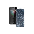 Чохол-флип з екошкіри для телефону Nokia 222 Dual Sim