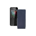 Чохол-флип з екошкіри для телефону Nokia 222 Dual Sim