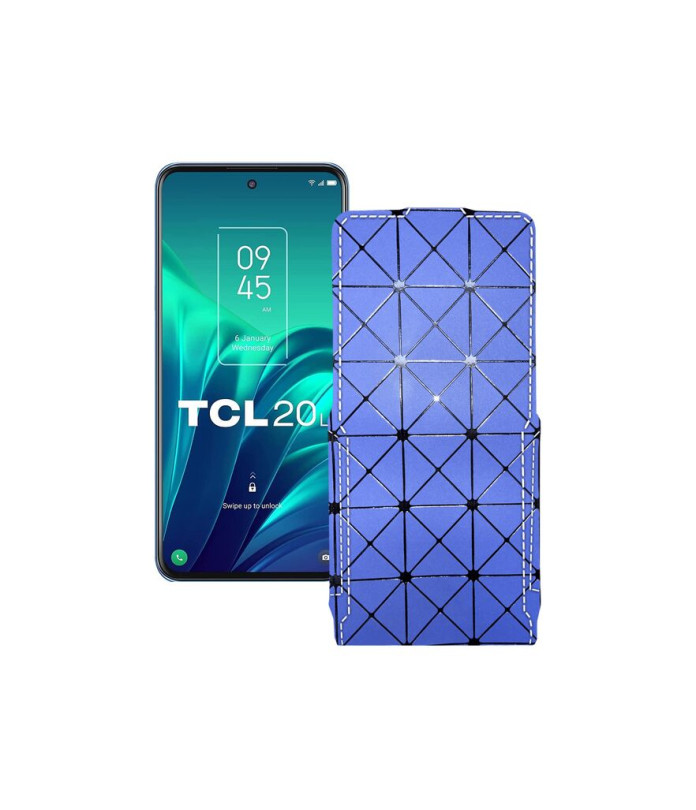 Чохол-флип з екошкіри для телефону TCL 20L