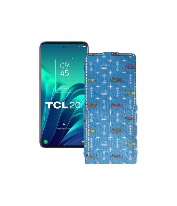 Чохол-флип з екошкіри для телефону TCL 20L