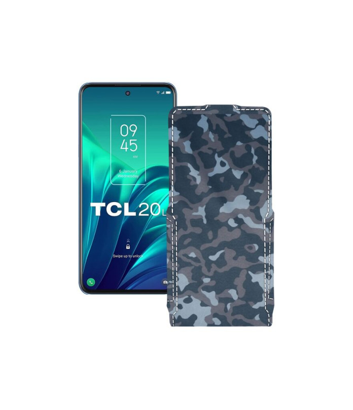 Чохол-флип з екошкіри для телефону TCL 20L