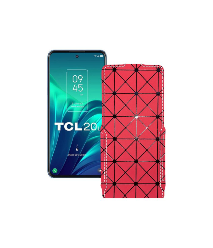 Чохол-флип з екошкіри для телефону TCL 20L