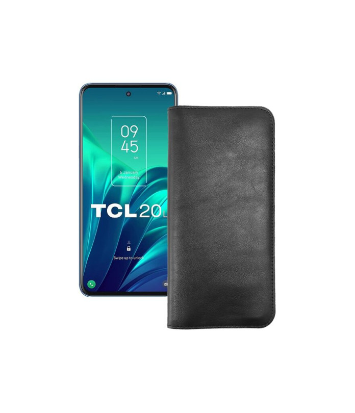 Портмоне з шкіри для телефону TCL 20L