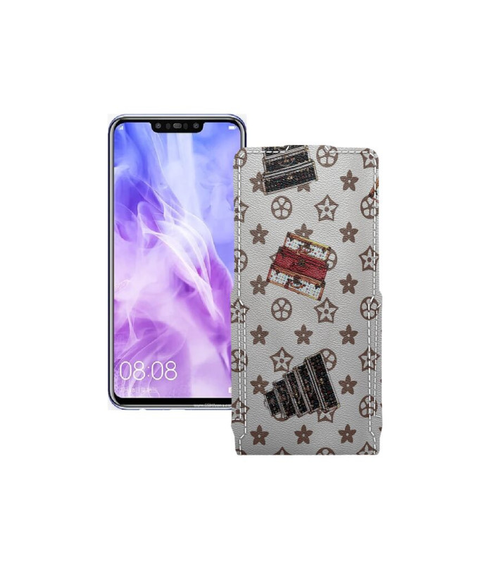 Чохол-флип з екошкіри для телефону Huawei nova 3i