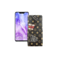 Чохол-флип з екошкіри для телефону Huawei nova 3i