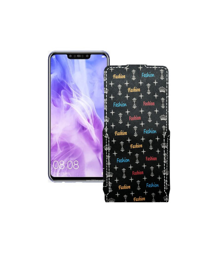 Чохол-флип з екошкіри для телефону Huawei nova 3i