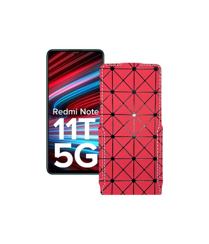 Чохол-флип з екошкіри для телефону Xiaomi Redmi Note 11T 5G