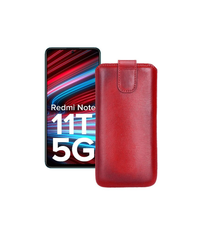 Витяжка зі шкіри для телефону Xiaomi Redmi Note 11T 5G