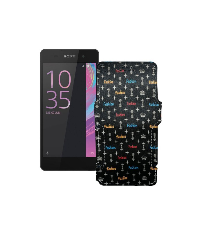 Чохол-книжка з екошкіри для телефону Sony Xperia E5 F3311