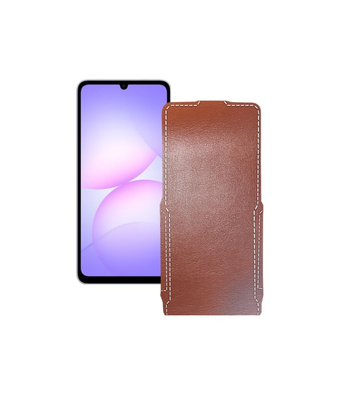 Чохол-флип з екошкіри для телефону Samsung Galaxy A07 5G (A076)