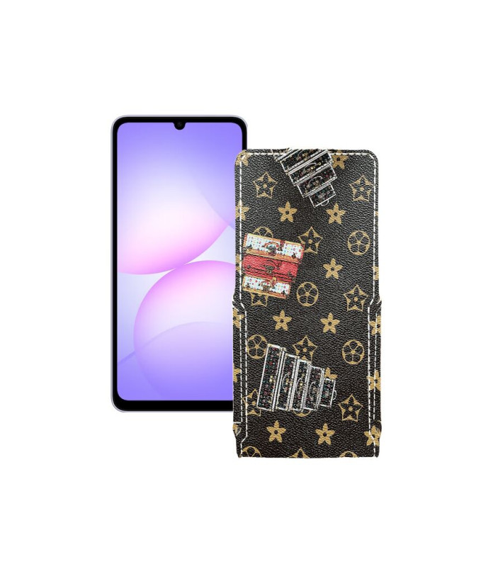 Чохол-флип з екошкіри для телефону Samsung Galaxy A07 5G (A076)