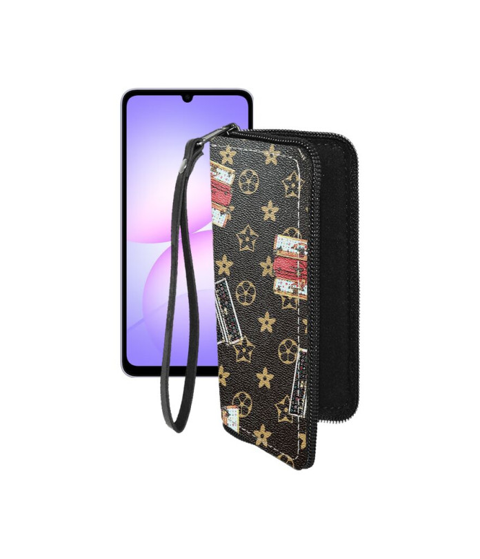 Чохол-гаманець з екошкіри для телефону Samsung Galaxy A07 5G (A076)