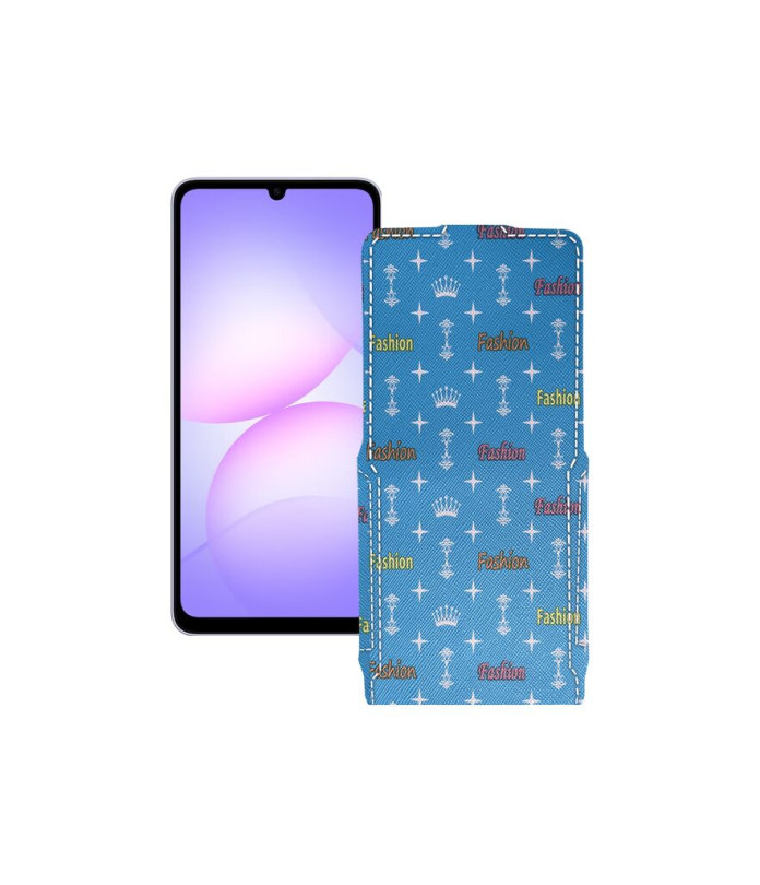 Чохол-флип з екошкіри для телефону Samsung Galaxy A07 5G (A076)