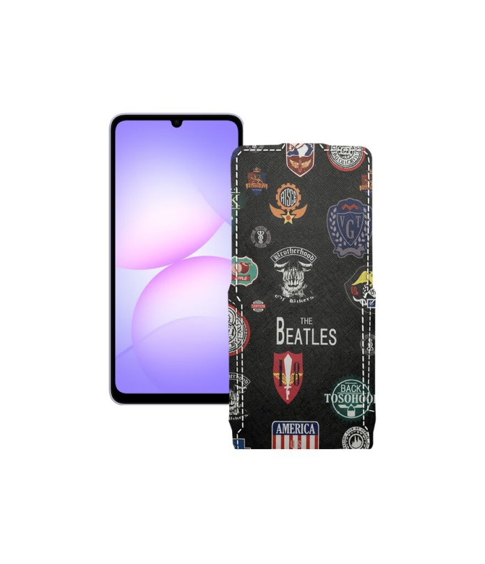 Чохол-флип з екошкіри для телефону Samsung Galaxy A07 5G (A076)