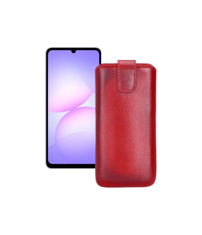 Витяжка з екошкіри для телефону Samsung Galaxy A07 5G (A076)