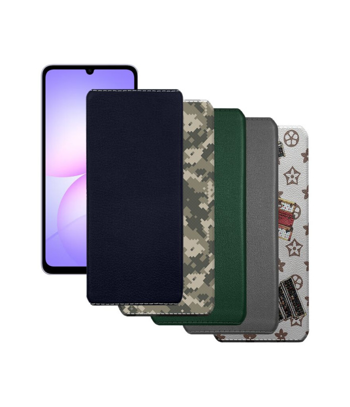 Накладка з екошкіри для телефону Samsung Galaxy A07 5G (A076)